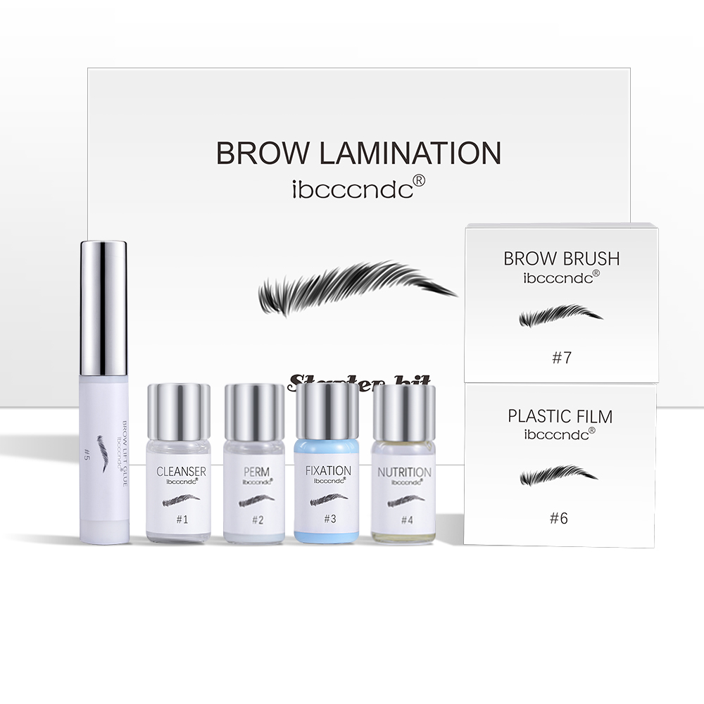 Eyelash Extension Full Set - 眉ラミネーションキット 半永久眉リフトエクステンションキット 眉ラッシュリフト 眉ラミネーションまつげリフティング パーマまつげメイクアップ