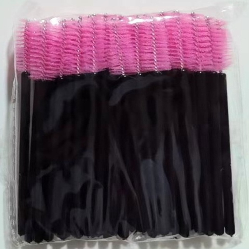 Eyelash Extension Wholesale - まつげエクステ用使い捨てまつげブラシ、マイクロラッシュマスカラワンド、コーム 卸売50個入り