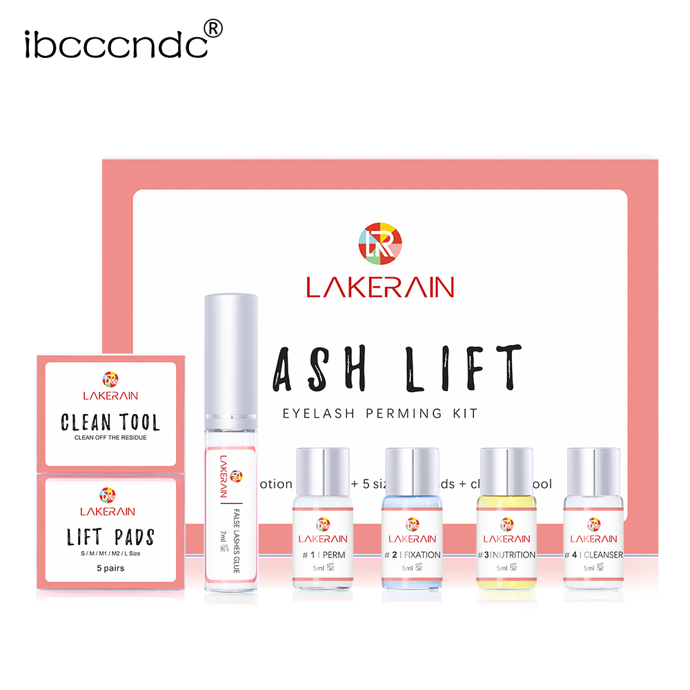 Eyelash Extension Full Set - 新しいラッシュリフトキット長期的なまつげリフティングパーマローション固定接着剤カーリーラッシャー美容サロン家庭用プロキット