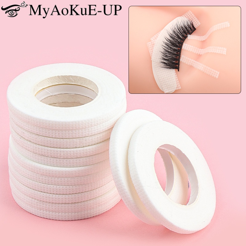 Eyelash Extension Wholesale - 1/4/5/10 個まつげエクステンションテープメイク通気性抗アレルギー簡単に引き裂く微細孔テーププロフェッショナルまつげテープ卸売