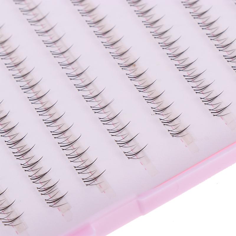 1セット接着剤不要コミックボトムラッシュクラスターソフト再利 - Eyelash Extension With Glue のレビューと価格
