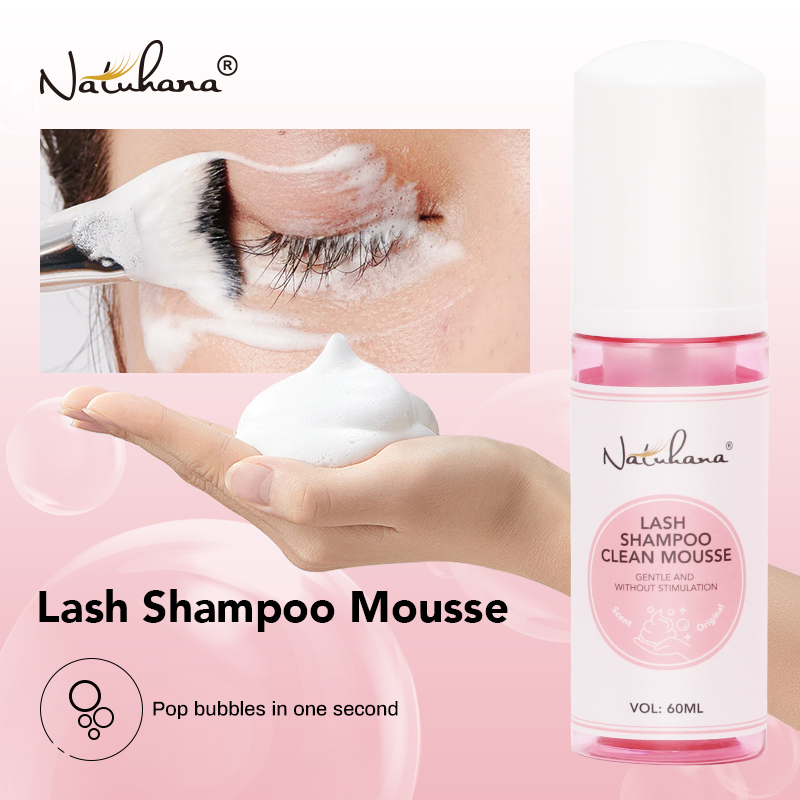 ナチュアハナ 60ml ラッシュシャンプー フォーミングクレ - Eyelash Extension No 9 のレビューと価格