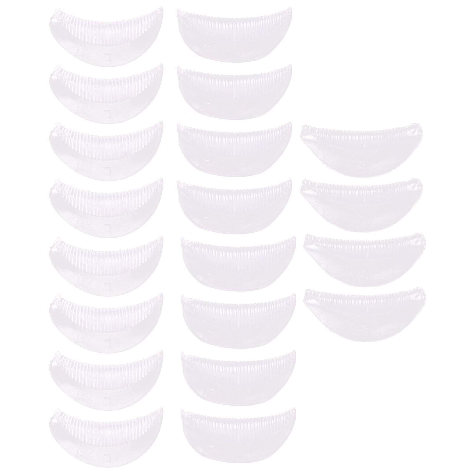 10組のシリコン製まつげリフトパッド まつげパーマ用カーラー - Eyelash Extension Is Safe のレビューと価格