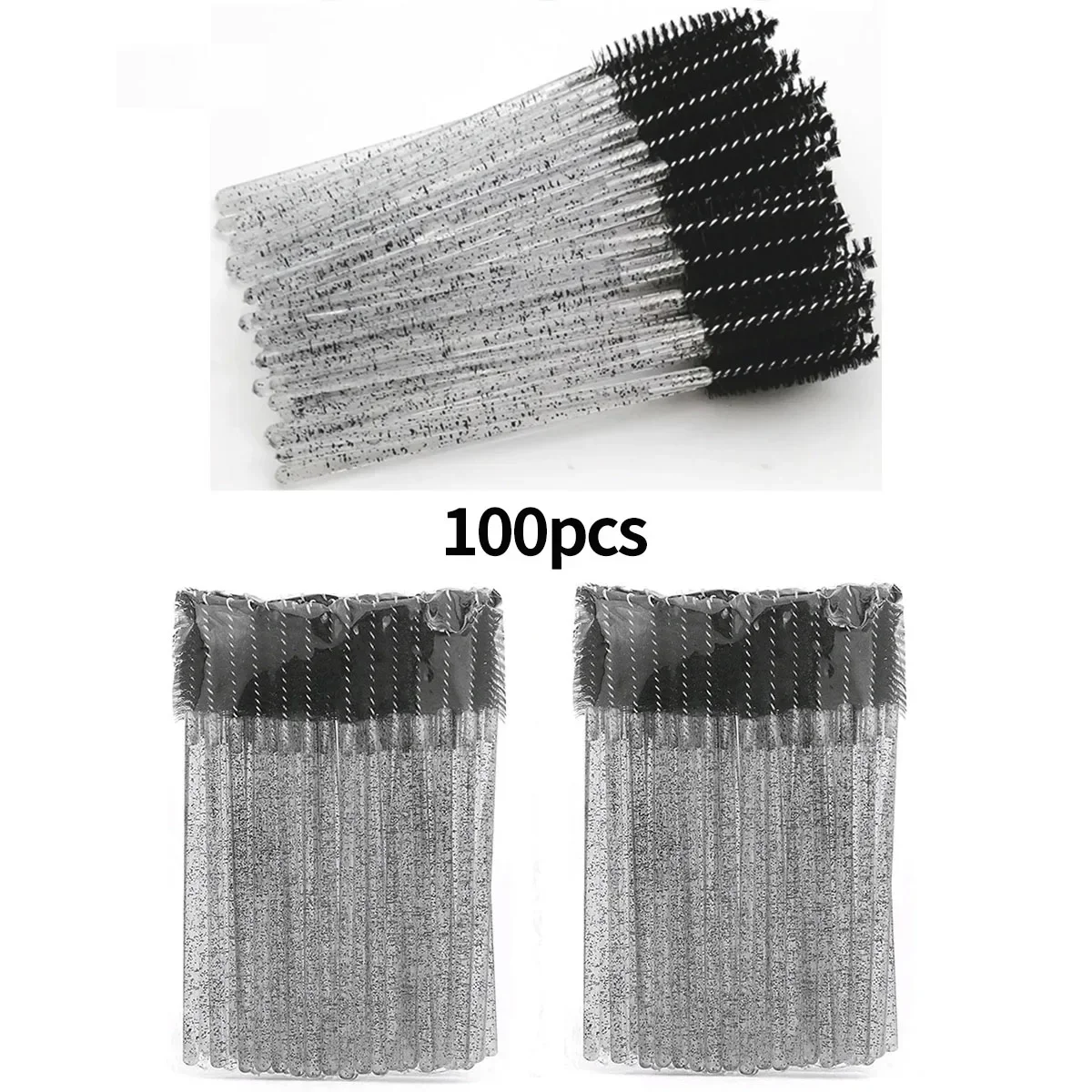 卸売 100 個使い捨てまつげブラシ Spoolies マイ - Eyelash Extension Wholesale のレビューと価格
