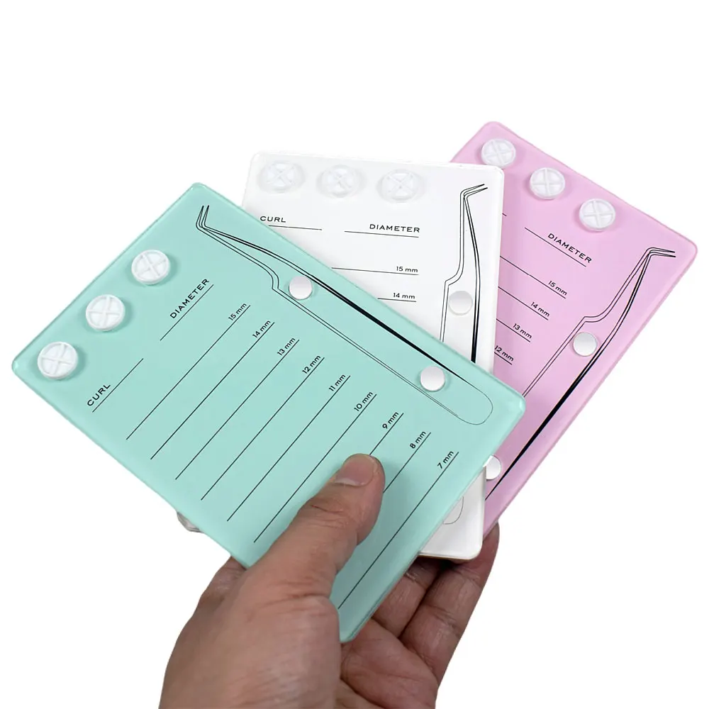 卸売 1個 まつげホルダー まつげエクステ グルーパレット  - Eyelash Extension Full Set のレビューと価格