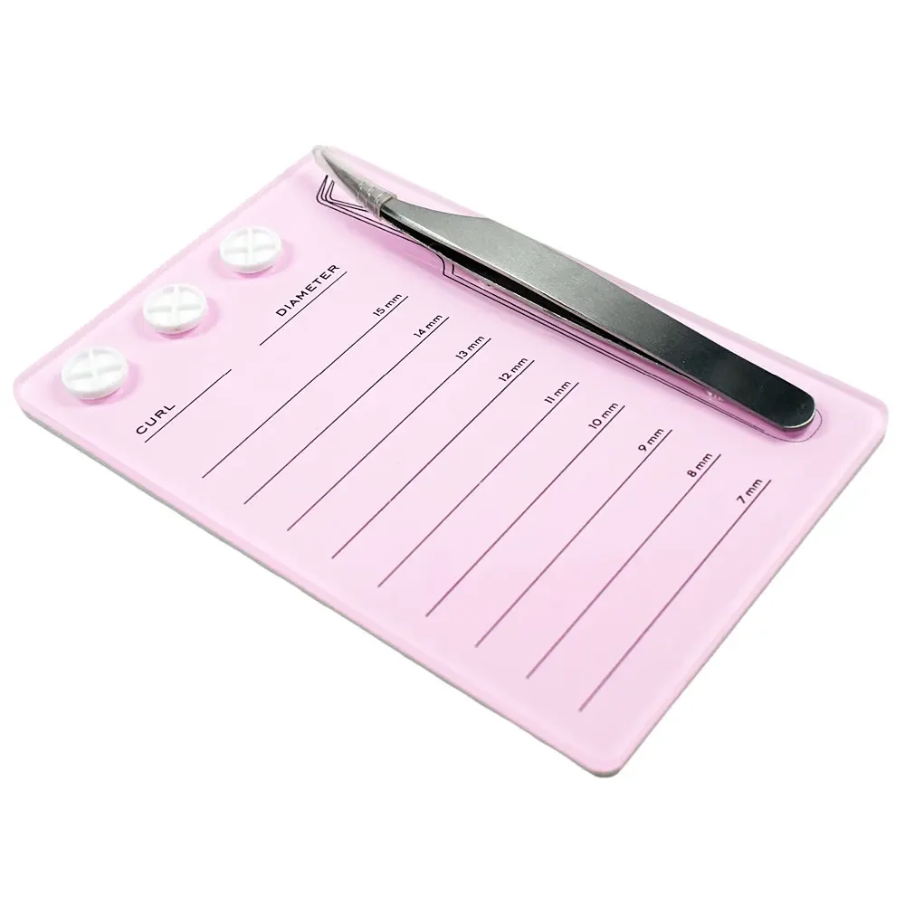 卸売 1個 まつげホルダー まつげエクステ グルーパレット  - Eyelash Extension Full Set のレビューと価格