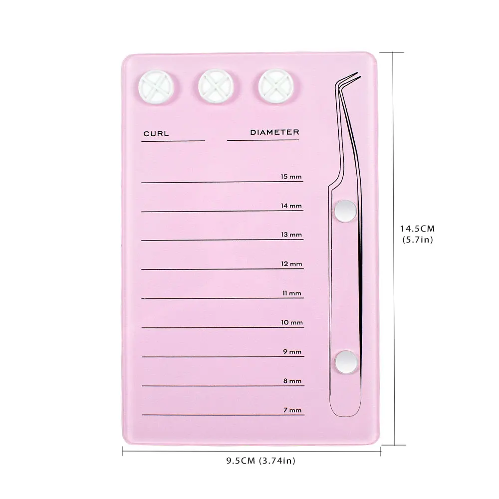 卸売 1個 まつげホルダー まつげエクステ グルーパレット  - Eyelash Extension Full Set のレビューと価格