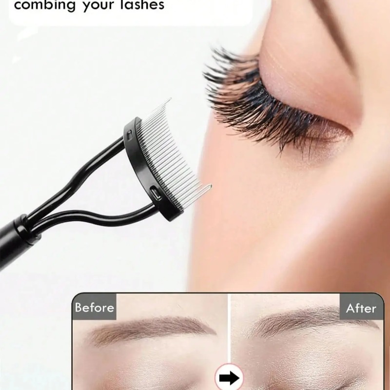 1/2 個まつげスタイリングまつげコームセパレーター人間工学 - Eyelash Extension Guide のレビューと価格