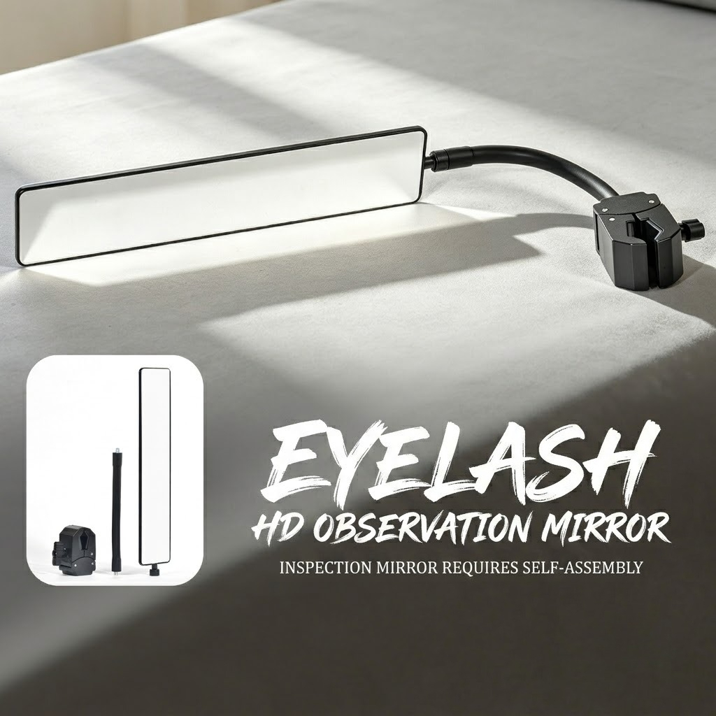 新しいまつげエクステンションミラー、調整可能なまつげ検査ミラ - Eyelash Extension Guide のレビューと価格