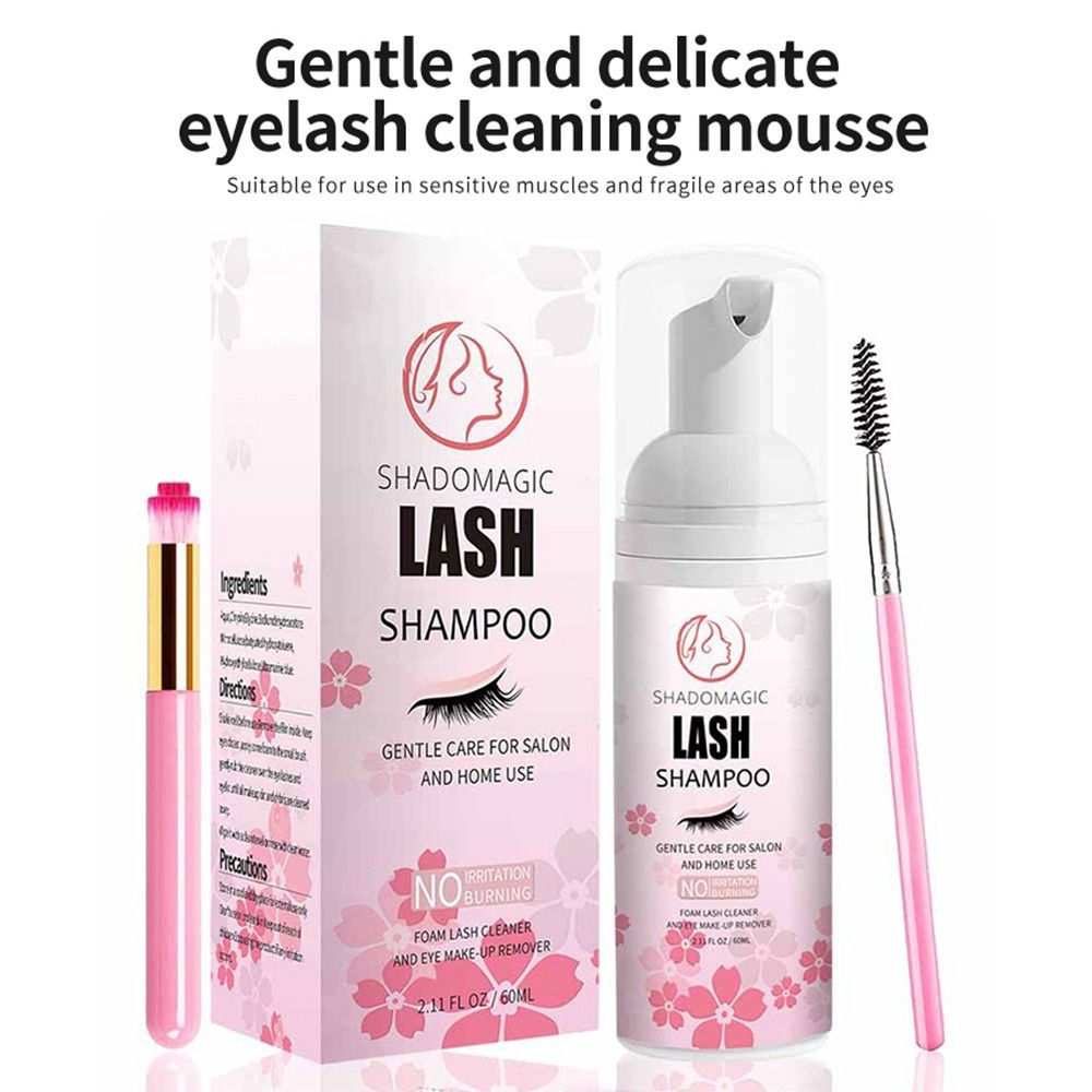優しく繊細なまつげ洗浄ムース　低刺激性安全まつげエクステクレ - Eyelash Extension Is Safe のレビューと価格