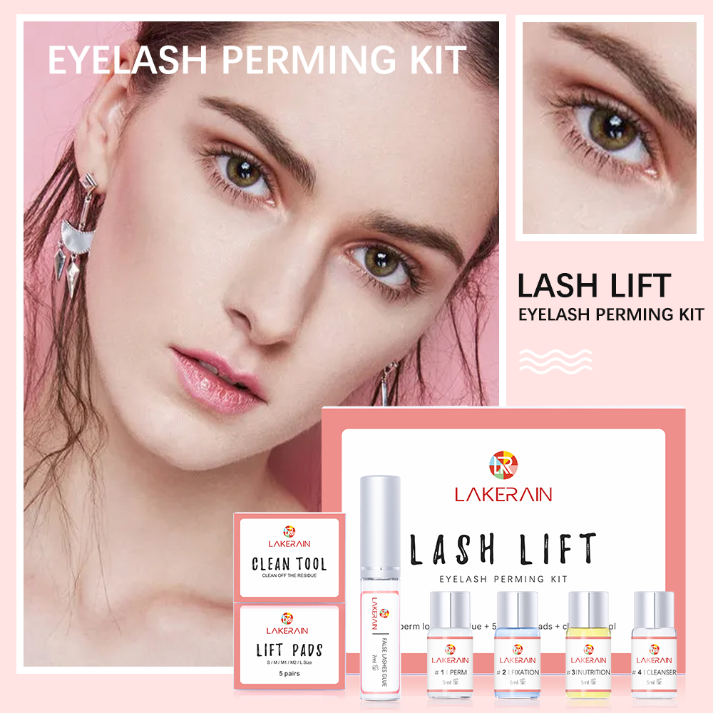 新しいラッシュリフトキット長期的なまつげリフティングパーマロ - Eyelash Extension Full Set のレビューと価格
