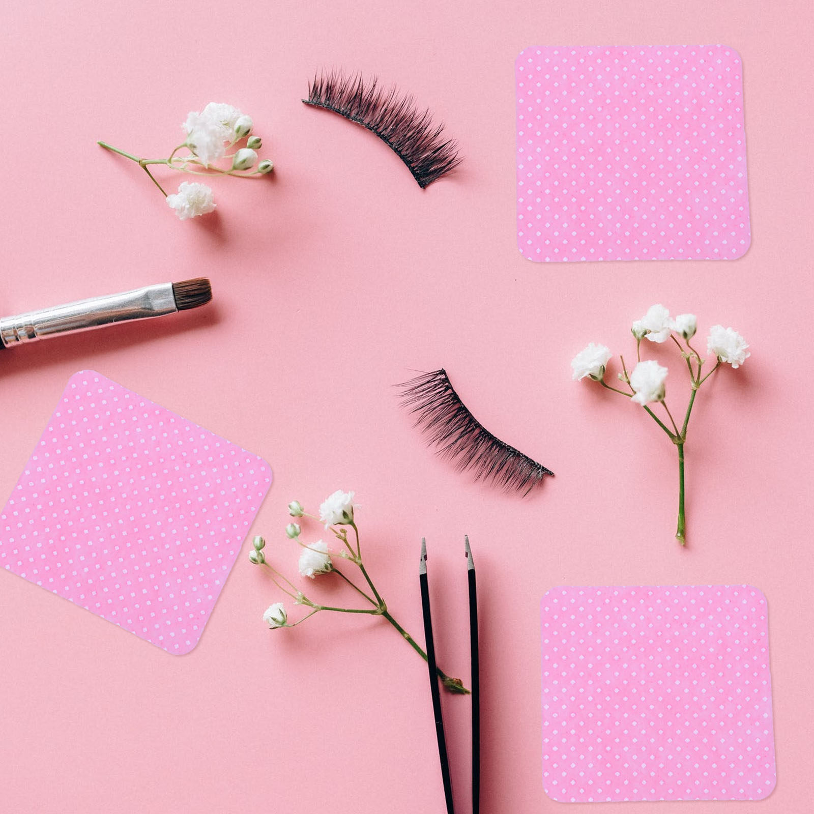 600枚入りクリーニングコットンワイプ まつげエクステ除去ツ - Eyelash Extension With Glue のレビューと価格