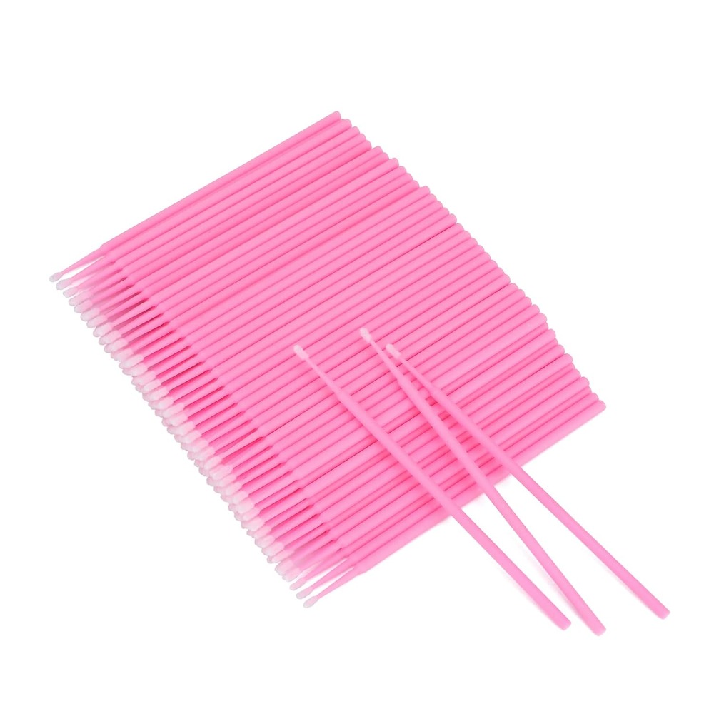 500本入り使い捨てマイクロコットンスワブ 曲げられるまつげ - Eyelash Extension With Glue のレビューと価格